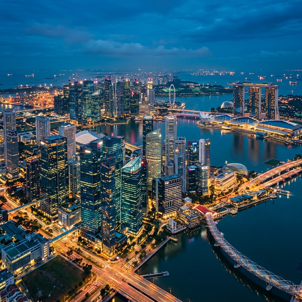 Singapore skyline